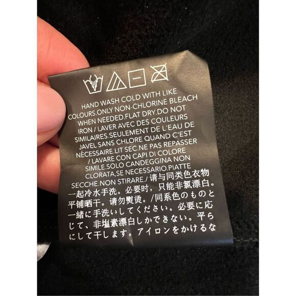 Fear of God Essentials Men's Black Brushed Hoodie Sweatshirt Top Size Large NWOT - Picture 11 of 11